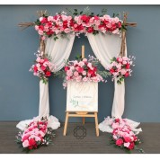 Viking Wedding Birch Arch