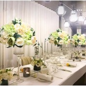 Industrial Tropical Wedding Decor