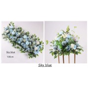 Coral And Teal Vase Flower Arrangements