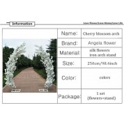 Wedding Cross Flower Wreath