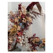 Flower Wall In Bathroom