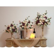 Wedding Ceremony Arch Silk Flowers