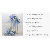 Artificial Hanging Plants Outdoor White Flowers