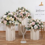 Flower Arrangement With Pampas Grass