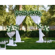 Pink And Gray Table Runner