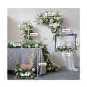 Hanging Greenery On Wedding Arch