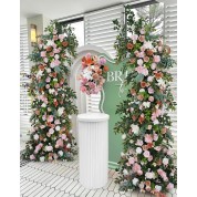 Hanging Outdoor Winter Silk Flower Arrangements