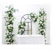 120 Inch White Table Runner