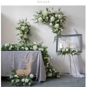 Hanging Greenery On Wedding Arch