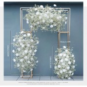 Flower Arrangements In A Snowman Vase