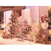 Flower Backdrop Wedding Singapore