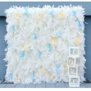 White Outdoor Flower Stand