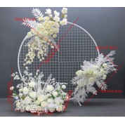 Artificial Hanging Plants Outdoor White Flowers