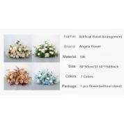 Artificial Flower Wall Decor