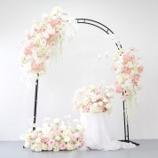 Pale Pink Wedding Table Decor