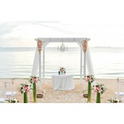 Restaurant Wedding Reception Decor