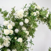 Burgundy And White Loft Wedding Decor