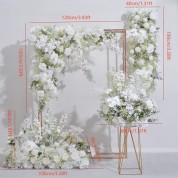 Tulle Covered Wedding Arches