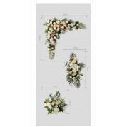 Garden Wedding Aisle Decor