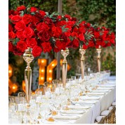 Taupe Sequin Table Runner