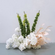 Classic All White Beauty Flower Arrangement