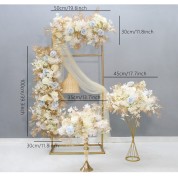 Rustic Wedding Sweetheart Table Backdrop