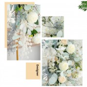 Mint Green And Grey Wedding Decor