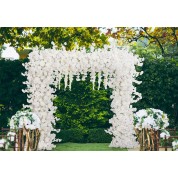 Head Table Backdrop Flowers