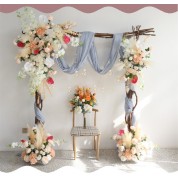 White Flower Table Runners