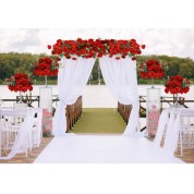 Candel Pool Decorations For Wedding