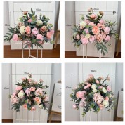 Half Circular Flower Arrangement