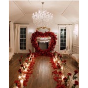 Giant Red Rose Artificial Flower Arrangement