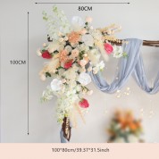 White Flower Table Runners