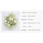 Elegant Mixed Greens Tall Flower Arrangements