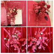 Flower Wreath Wedding Decoration