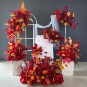 Red Wedding Table Decorations