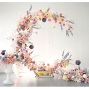 Tulle And Light Wedding Photo Backdrops