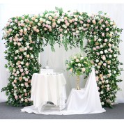 Red And White Roses Flower Arrangement