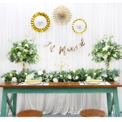 Red And White Stripe Table Runner