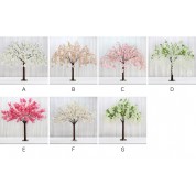 Long Artificial Flower Wall Hangings