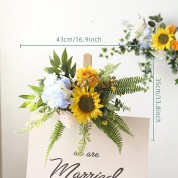 Indoor Fall Wedding Backdrops