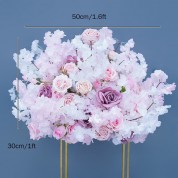 Spray Painted Artificial Flowers