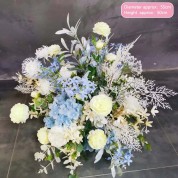 Low Profile Silk Flower Arrangements