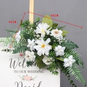 Mis Matched Sizw Driftwood Wedding Arch