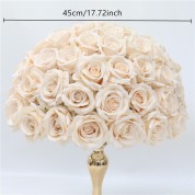 White And Gold Flower Arrangements