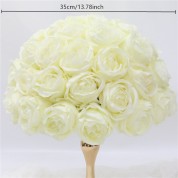 Cream And Pink Artificial Flowers