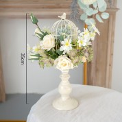 Mint Green And Grey Wedding Decor