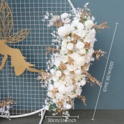 White Wedding Curtain Backdrop