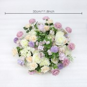 Round Table Wedding Flowers