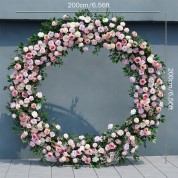 Cinder Block Flower Wall